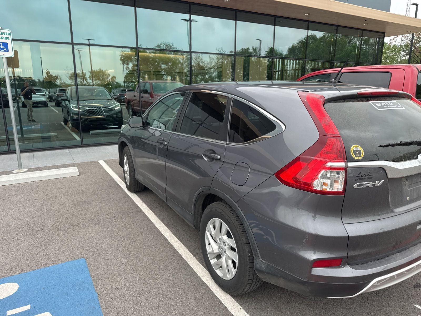 Used 2016 Honda CR-V EX with VIN 3CZRM3H51GG720873 for sale in Rogers, AR