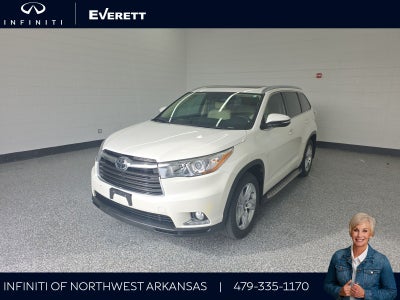 2016 Toyota Highlander Limited Platinum V6