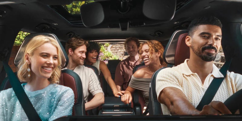 The car-filling performance of the 2026 INFINITI QX80 in Rogers, AR