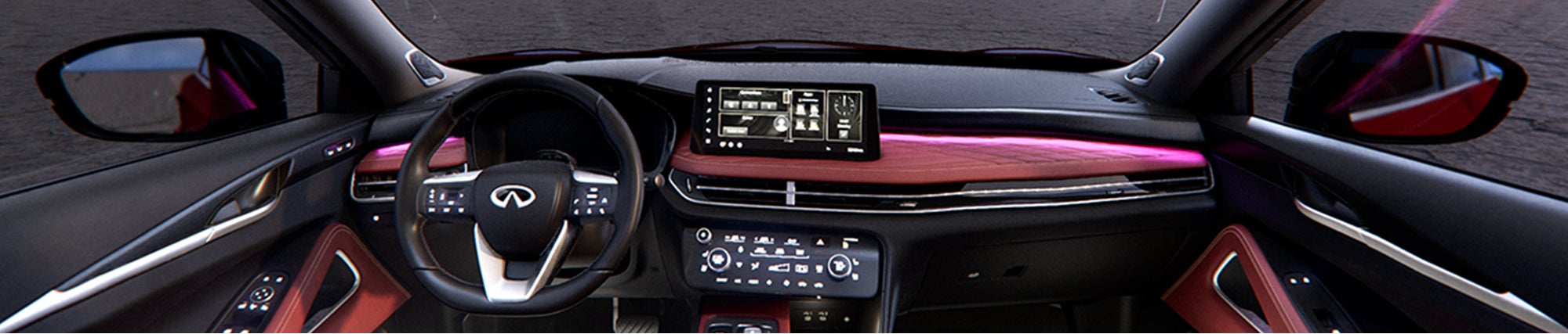 The luxury infotainment system in the 2027 INFINITI QX65 in Rogers, AR