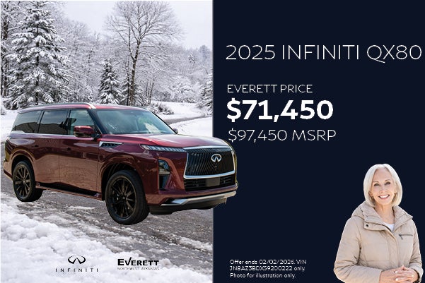 2025 QX80 Luxe $71,950