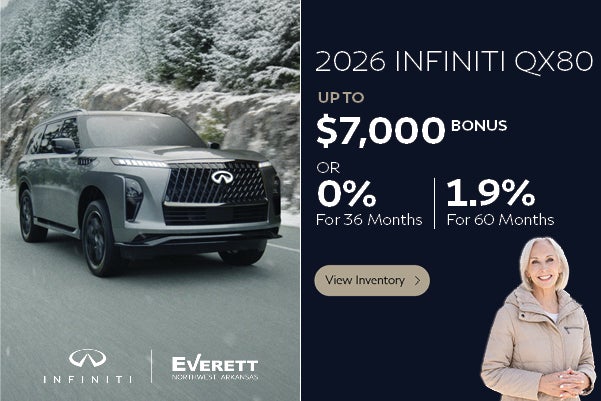2026 QX80 $7,000 bonus