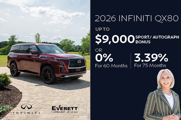 QX80 0% APR
